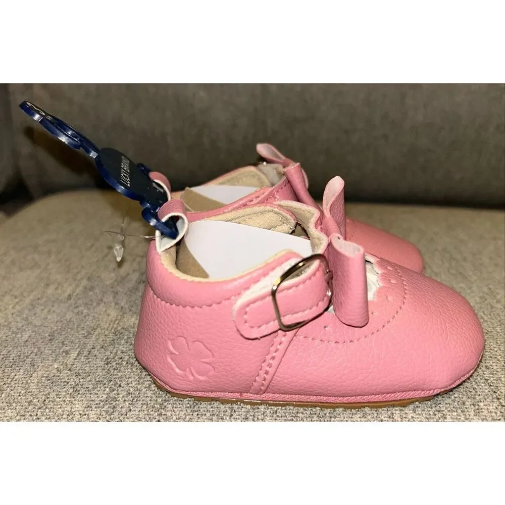 Lucky Brand pink mabel flats size 3
